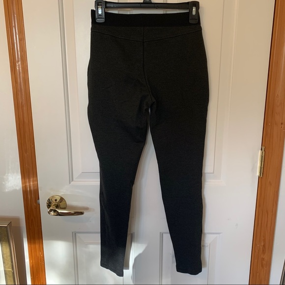 GAP Dark Gray Slacks High Waisted Pants Leggings - Picture 3 of 5